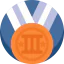 Bronze medal icon 64x64