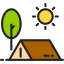 Camping icon 64x64