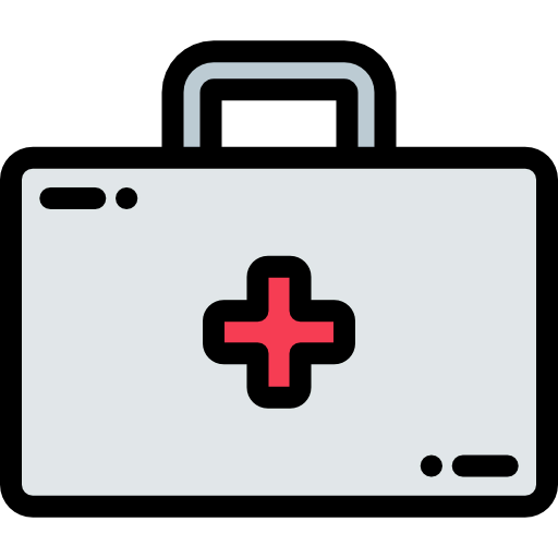 First aid kit icon