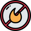 No fire アイコン 64x64