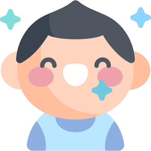 Smiling icon