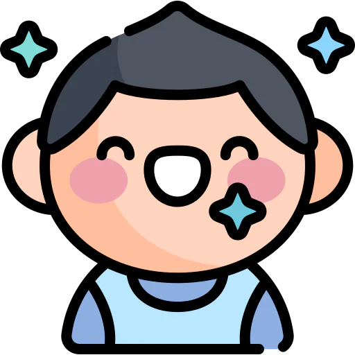 Smiling icon