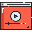 Video player Symbol 64x64
