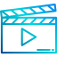 Clapperboard icon 64x64