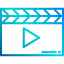 Clapperboard Ikona 64x64