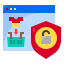 Online shopping icon 64x64