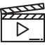 Clapperboard Ikona 64x64