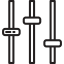 Equalizer Symbol 64x64
