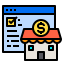 Online shopping icon 64x64