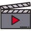Clapperboard Symbol 64x64