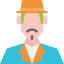 Gentleman icon 64x64