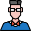 Nerd icon 64x64
