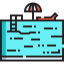 Swimming pool icon 64x64