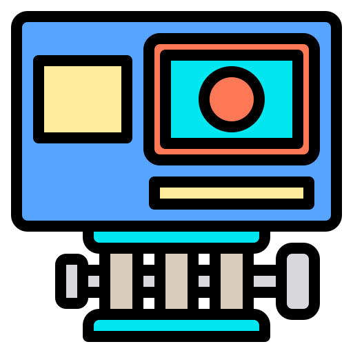 Action camera icon