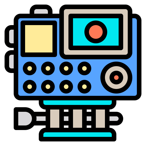 Action camera icon