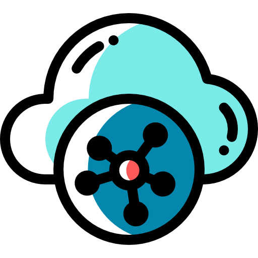 Cloud computing icon