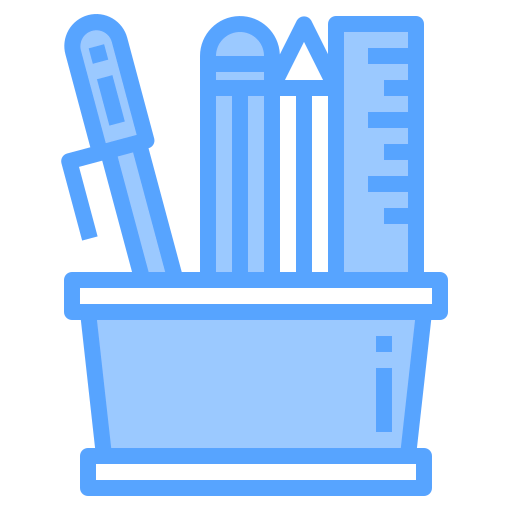 Pencil case icon