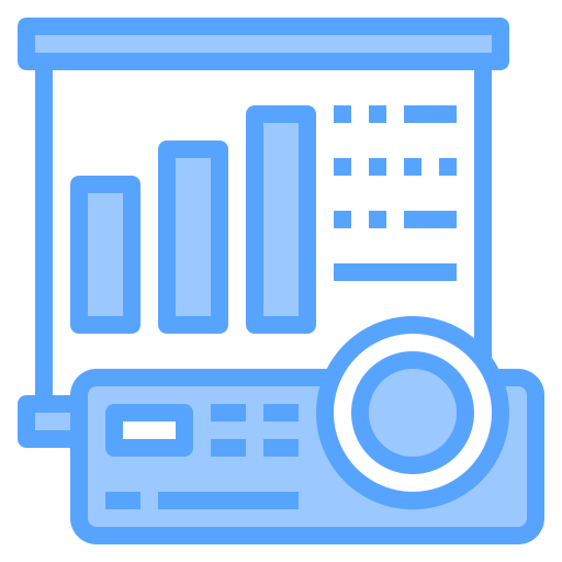 Projector screen icon