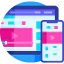 Responsive design icon 64x64