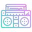 Boom box biểu tượng 64x64