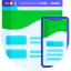 Responsive design icon 64x64