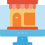 Online shop icon 64x64