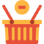 Shopping basket icon 64x64