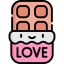 Chocolate bar icon 64x64