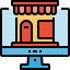 Online shop icon 64x64