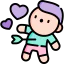 Hit by cupid icon 64x64