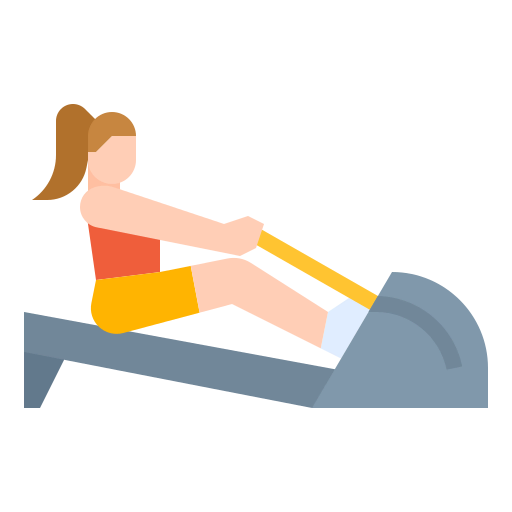 Rowing machine icon