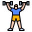 Dumbbell icon 64x64