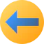 Left arrow icon 64x64