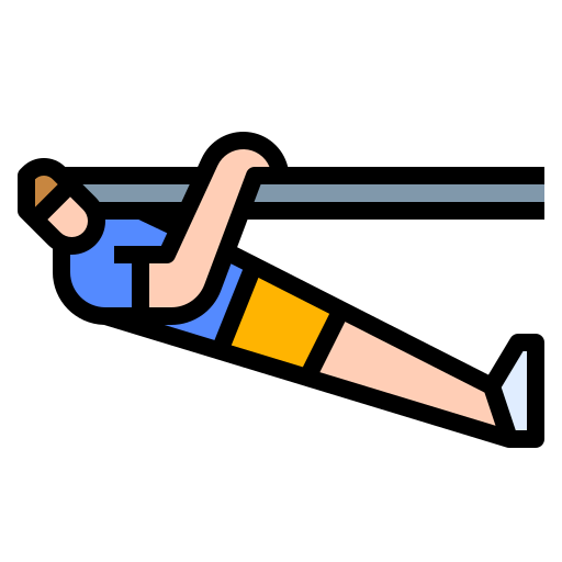 Pull up bar icon