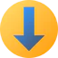 Down arrow icon 64x64