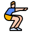 Squat icon 64x64