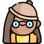 Hipster icon 64x64