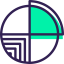 Pie chart icon 64x64