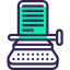 Typewriter icon 64x64