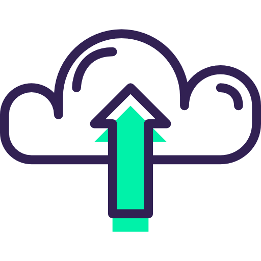 Cloud computing icon