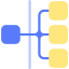 Hierarchical structure icon 64x64