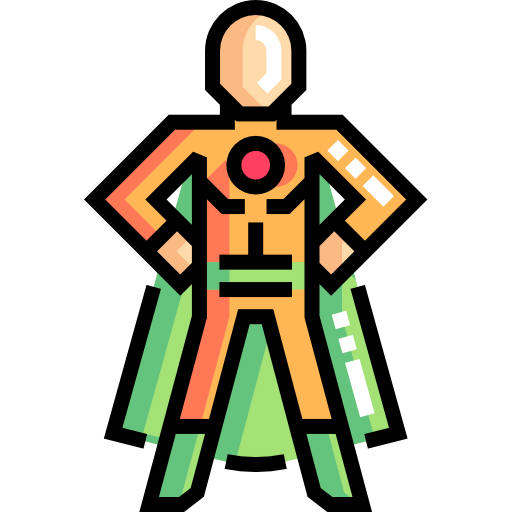 Superhero icon