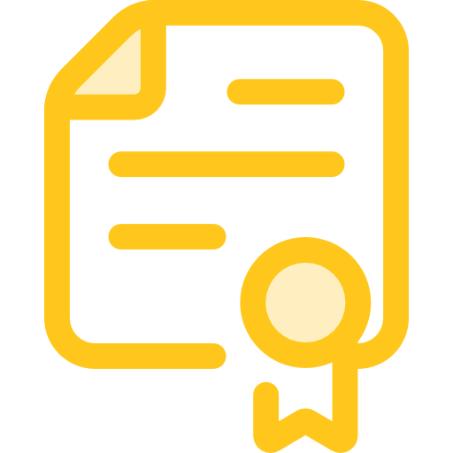 Certificate icon