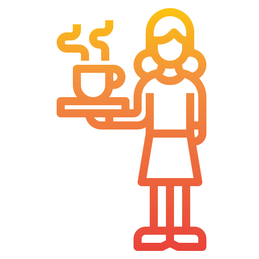 Waitress icon