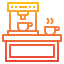 Coffee machine icon 64x64