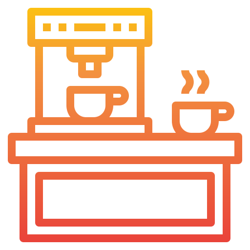 Coffee machine icon