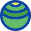 Yoga ball icon 64x64