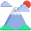Fuji mountain icon 64x64