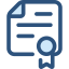 Certificate icon 64x64
