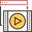 Video player biểu tượng 64x64